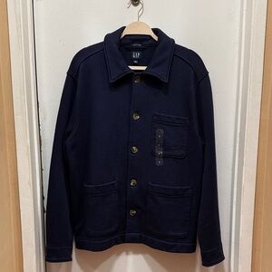 GAP Men's Dark Blue Shirt Jacket
